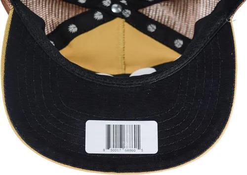 Miniatura 7 de Sendero Provisions SPCH121F26B00 Provisions Daggum Retro Pop-Up Sombrero de malla Snapback (Sólo sombrero) Amarillo, Talla única, Amarillo
