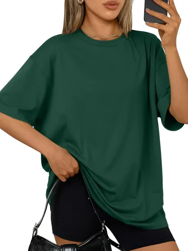 Miniatura 155 de Trendy Queen - Camisetas de entrenamiento de moda para mujer, camisetas atléticas de manga corta para verano y primavera, disponibles en tallas