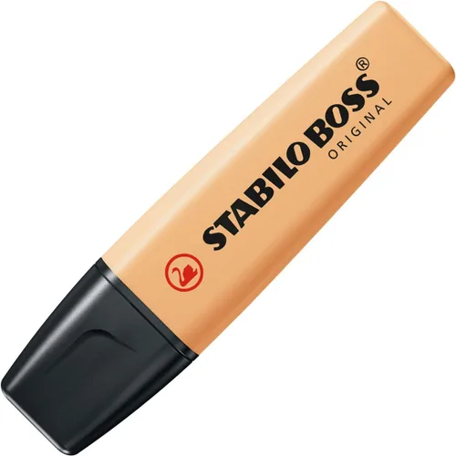 STABILO BOSS Original Marcador Pastel, Naranja Pálido, 5mm, 70/125