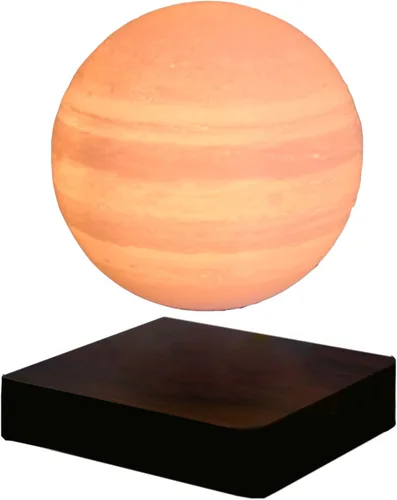 Miniatura 15 de Luz nocturna de luna magnética flotante planeta lámpara interior impresión 3D LED cabecera enfermería regalo creativo lámpara de mesa