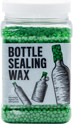 Miniatura 24 de Blended Waxes, Inc. - Cera de sellado de botellas, perlas de sello de cera de pastilla para sellado de botellas de vino, cerveza y licor, sella