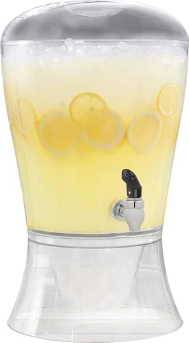 Miniatura 3 de CreativeWare Dispensador de bebidas de 3 galones - Dispensador de bebidas de polipropileno, transparente