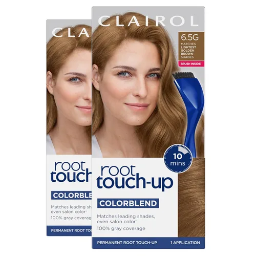Miniatura 39 de Clairol Root Touch-Up de Nice'n Easy - Tinte permanente para el cabello, color caoba claro 6R/Marrón rojizo claro, paquete de 2 6R castaño