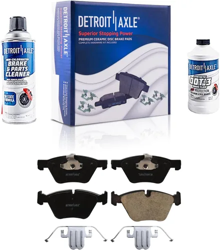 Miniatura 28 de Detroit Axle - Pastillas de Freno Delantero para Nissan Altima Maxima Sentra 350Z Cube Juke Versa INFINITI G20 G35 I30 I35 Suzuki SX4, Pastillas