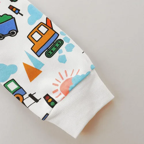 Miniatura 5 de Bumeex Sudaderas con cuello redondo para niños de 2 a 7 años