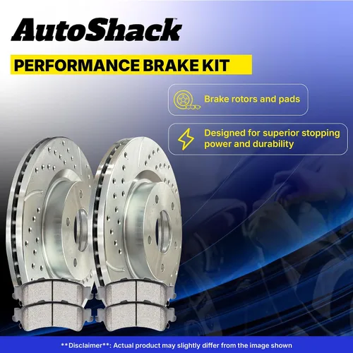 Miniatura 5 de AutoShack Rotores de Freno Delanteros y Traseros Pastillas de Freno de Cerámica Repuesto Para Nissan 370Z 350Z INFINITI G35 M35 EX35 G25 QX50 M45