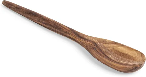 Miniatura 11 de Ironwood Gourmet Cuchara ranurada de madera de acacia, 12