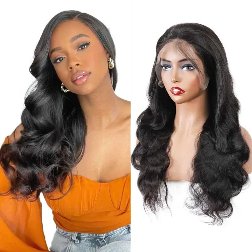 Miniatura 19 de Cabello humano ondulado con cierre frontal de encaje HD 4 x 4, cierre de encaje con cabello de bebé, cabello humano 100% virgen brasileño