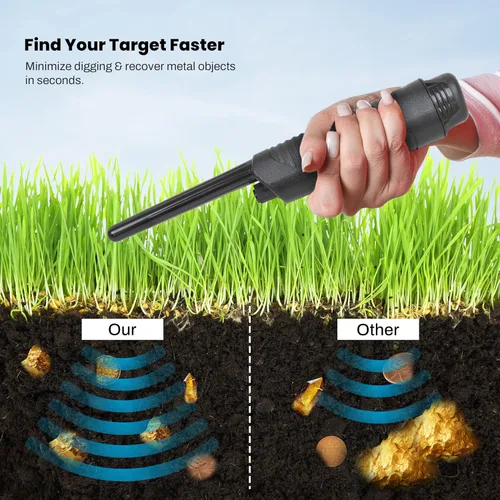 Miniatura 3 de Bounty Hunter Pinpointer para la detección de metales con señal de audio y vibración – Herramienta de precisión manual para una ubicación precisa