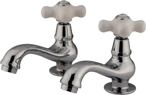 Miniatura 5 de Kingston Brass KS1102PX Heritage - Grifo para lavabo, latón pulido
