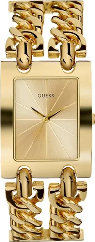 Miniatura 2 de Guess Reloj de pulsera multicadena en tono plateado para mujer