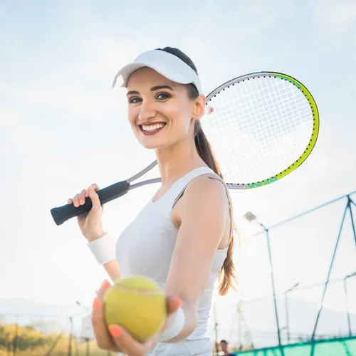 Miniatura 5 de Raqueta de tenis preencordada, ligera, de 27 pulgadas, raquetas recreativas para adultos, para hombres, mujeres, estudiantes, kit de entrenamiento