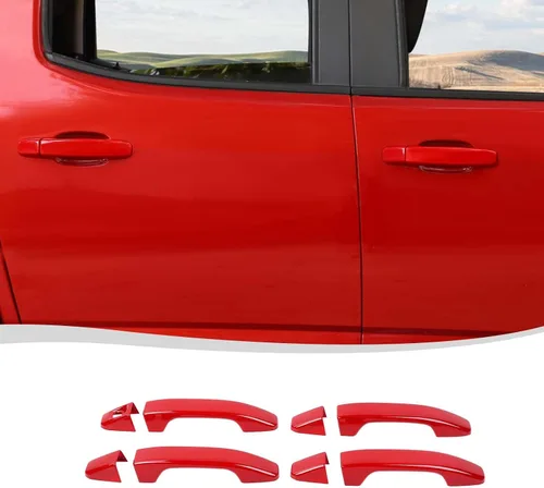 Miniatura 8 de Voodonala Cubierta exterior para manija de agarre para puerta de automóvil Chevy Colorado 2014-2022 compatible con Chevrolet Colorado GMC Canyon
