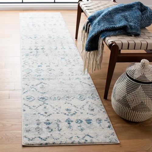 Miniatura 23 de SAFAVIEH Tulum Collection - Tapete de 2 x 8 pies, diseño marroquí bohemio envejecido, no desprende pelusa y fácil de limpiar, ideal para sala