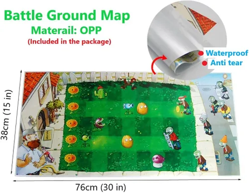 Miniatura 7 de ZESTAR Plantas y Zombies Juguetes Figuras vs Peashooter Recuerdos de Fiesta Decoraciones de Cumpleaños Suministros Peluches Set Serie 2 Juegos PVZ