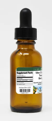Miniatura 4 de Vitex Extracto líquido de glicerita de bayas de árbol casto (1:5), sin sabor (1 oz, ZIN: 512767)
