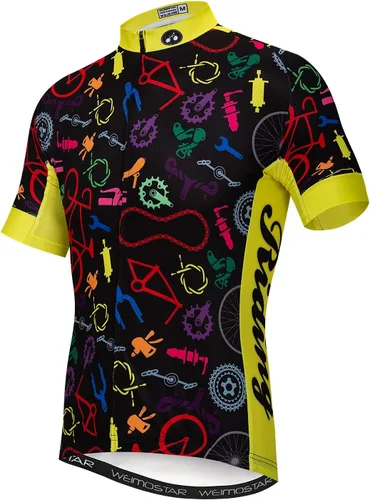 Miniatura 23 de Hotlion Verano Ciclismo Jersey Hombres Mountain Bike Jersey Secado rápido Bicicleta Camisa Manga Corta Ciclismo Ropa 1CF0166