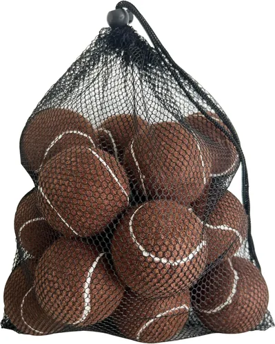Miniatura 15 de Pelotas de tenis, paquete de 12 pelotas de tenis de práctica para principiantes, entrenamiento para jugar pelotas de tenis para perros, vienen