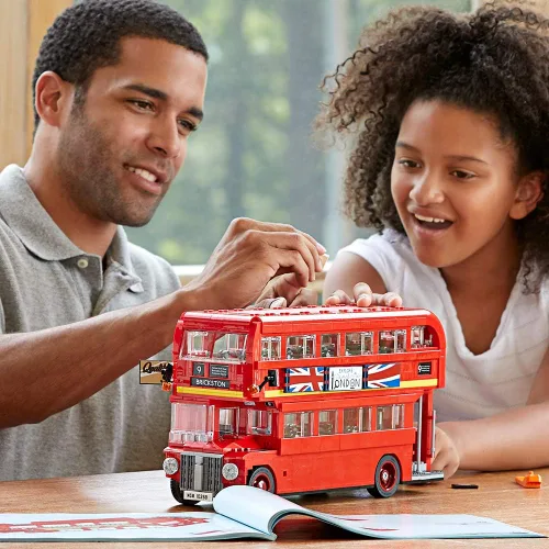 Miniatura 2 de LEGO Creator Expert London Bus 10258 Kit de construcción (1686 piezas)
