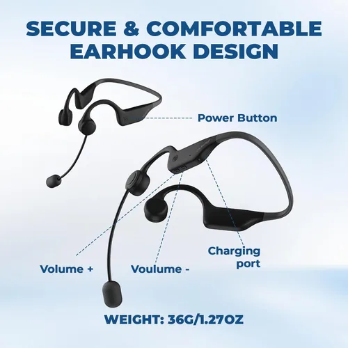 Miniatura 4 de Auriculares con micrófono inalámbrico y amplificador de voz WinBridge, altavoz portátil y micrófono para profesores, mini sistema PA con sonido