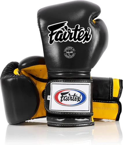 Miniatura 35 de Fairtex BGV9 Muay para boxeadores profesionales y entrenadores Guante de estilo mexicano para golpeadores duros Guantes MMA para artes marciales