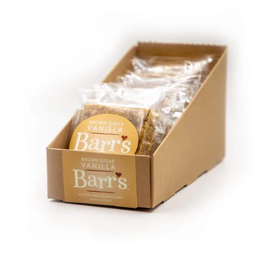 Miniatura 14 de Mrs. Barr's Natural Foods Barras de granola Nuez de arce Avena orgánica certificada sin gluten Textura suave Lote pequeño Calidad gourmet