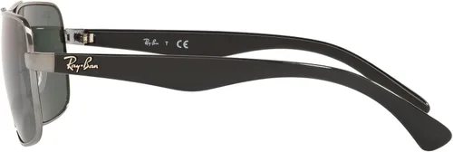Miniatura 4 de Ray-Ban RB3483 - Gafas de sol cuadradas de metal para hombre