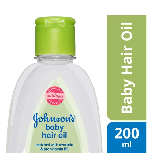 Miniatura 3 de Johnson's - Aceite para el cabello del bebé (6.8 fl oz) transparente