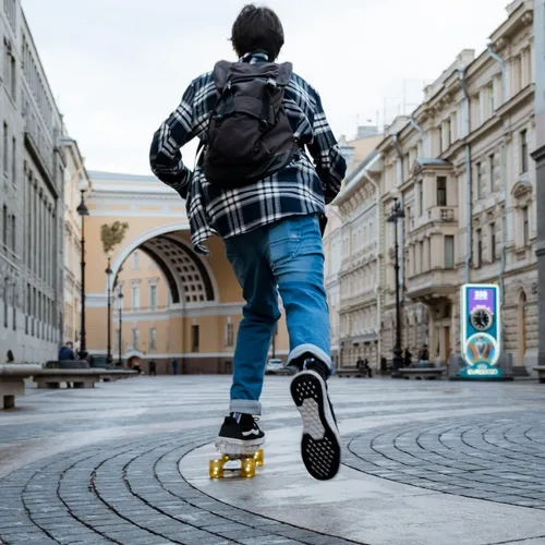 Miniatura 6 de FREEDARE Ruedas de patinaje de 2.126 in/2.283 in, ruedas y rodamientos para patineta para interiores y exteriores, ruedas de patinaje luminosas 83A