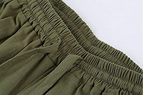 Miniatura 5 de Pantalones al tobillo para hombre tipo medieval vikingos traje de navegante o pirata pantalones renacentistas góticos