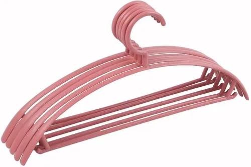 Miniatura 3 de Perchas de ropa, perchas para suéteres, perchas de armario, perchas resistentes, perchas de ropa antideslizantes, 10 piezas antideslizantes