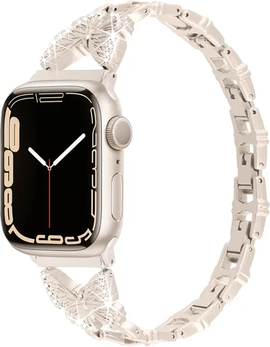 Miniatura 13 de YGTIECS Compatible con correas de Apple Watch para mujeres de 1.654 pulgadas (1.654 pulgadas), 1.614 pulgadas, 1.575 pulgadas, 1.496 pulgadas, 1.496