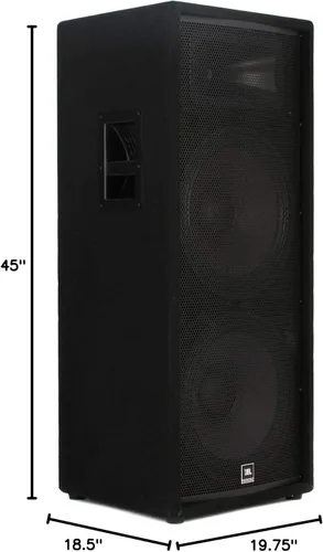 Miniatura 5 de JBL Professional JRX225 Portátil, Refuerzo de Sonido Pasivo de 2 Vías, 2,000 W, 8 Ohm, Altavoz PA para DJ/Audio Profesional, Sistema de Altavoces