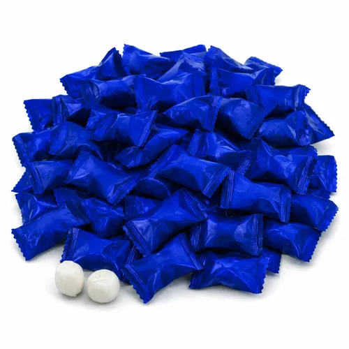Miniatura 6 de Sole Favors Mantequilla de mentas envueltas individualmente a granel, paquete de 108 – Caramelos de menta suave para recuerdos de boda para Rosado