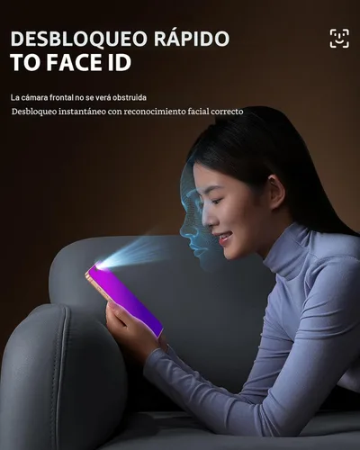 Miniatura 6 de PDDKISS Protector de pantalla de privacidad compatible con iPhone 17 Pro Max de 6.9 pulgadas, degradado morado, antiespía, anti luz azul, vidrio