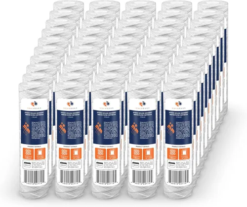 Miniatura 9 de Aquaboon Whole House - Filtro de agua para heridas de 1 micrón, cartucho de 10 x 2.5 pulgadas para repuesto de filtro de agua de pozo compatible