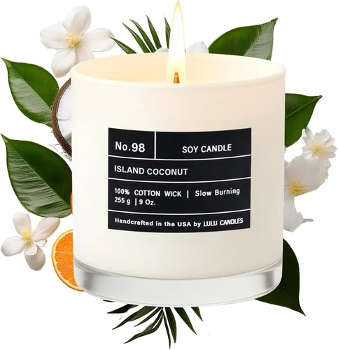 Miniatura 127 de Lulu Candles Sexy Man Vela perfumada de lujo en tarro de soja Vertida a mano en los Estados Unidos Altamente perfumada y duradera