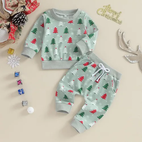 Miniatura 44 de YINGISFITM Conjunto de camisa de calabaza de Halloween para bebé, niña, niño, sudadera y pantalones para otoño e invierno