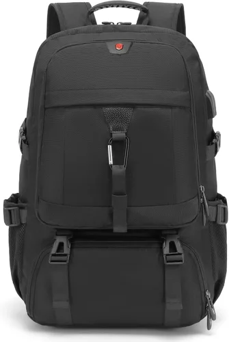 Miniatura 12 de DUSLANG Mochila de Viaje para Laptop de 50L para Hombres y Mujeres, Mochila de Equipaje de Mano Extra Grande y Resistente Aprobada por Aerolíneas