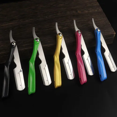 Miniatura 3 de Beavorty Barber Razor Holder Mens Hair Blade Straight Razor Stand Professional Shaving Supply