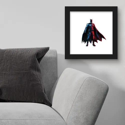 Miniatura 4 de Gallery Pops DC Comics The Batman - Arte de pared de Batman, versión enmarcada negra, 12 x 12 pulgadas