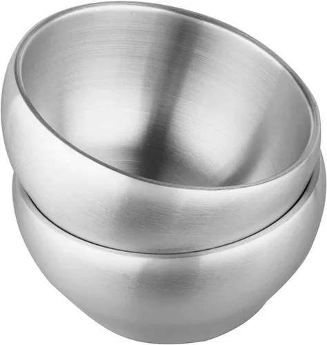 Miniatura 8 de IMEEA Tazón Aislado para Helado de 15 oz de Pared Doble de Acero Inoxidable SUS304 para Sopa, Cereal, Juego de 2