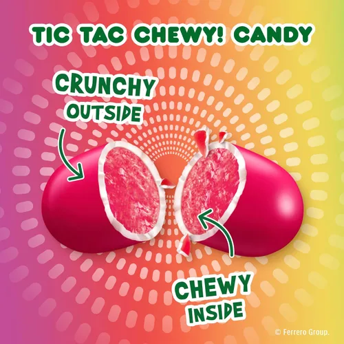 Miniatura 5 de TIC TAC CHEWY! Fruit Adventure Candy, caramelo masticable afrutado, 7 onzas (el embalaje puede variar)