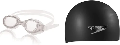Miniatura 8 de Speedo Gorro de natación de pelo largo de silicona Rosa