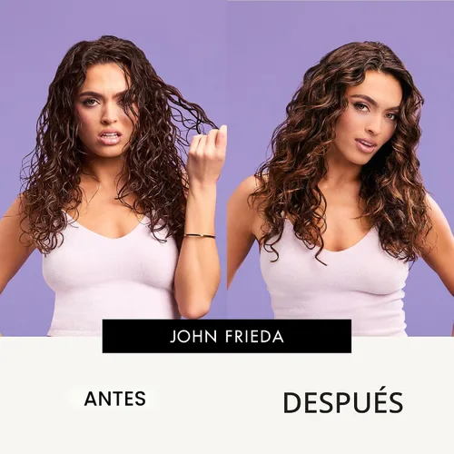 Miniatura 4 de John Frieda Frizz Ease - Suero capilar extra fuerte para cabello grueso y grueso, suero suavizante antiencrespamiento con aceite de argán y coco