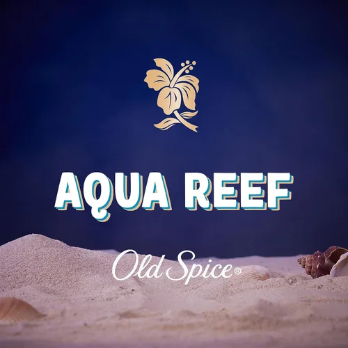 Miniatura 5 de Old Spice Antitranspirante y desodorante invisible para hombre Aqua Reef, protección contra olores 24/7, 4.30 onzas (paquete de 3)