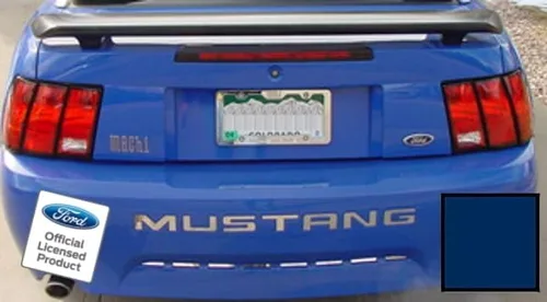 Miniatura 5 de Adhesivos de letras para parachoques trasero para Ford Mustang Negro (Brillo) -CB (se adapta a 1999-2004)