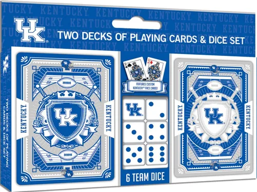 Miniatura 20 de MasterPieces Game Day - NCAA Texas A&M Aggies - Paquete de 2 cartas de juego y dados - Juego con licencia oficial para adultos y familia