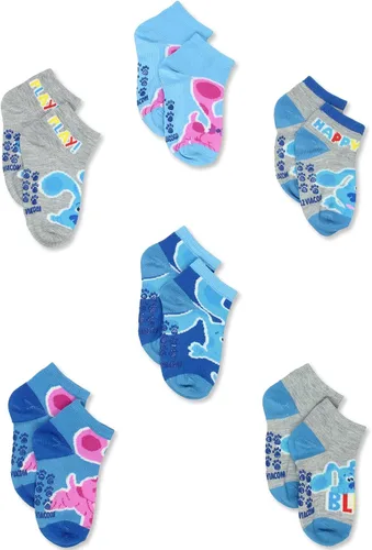 Miniatura 3 de Nickelodeon Blue's Clues & You - Calcetines de agarre para bebé, paquete de 6