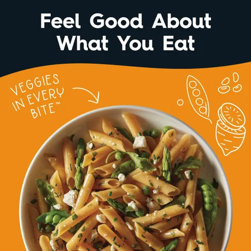 Miniatura 3 de Veggiecraft Farms Penne Pasta - Pasta baja en carbohidratos, alta en proteínas, hecha con batata, lentejas y guisantes, sin gluten, fideos de pasta